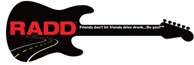 RADD® – Recording Artists Against Drunk Driving Logo